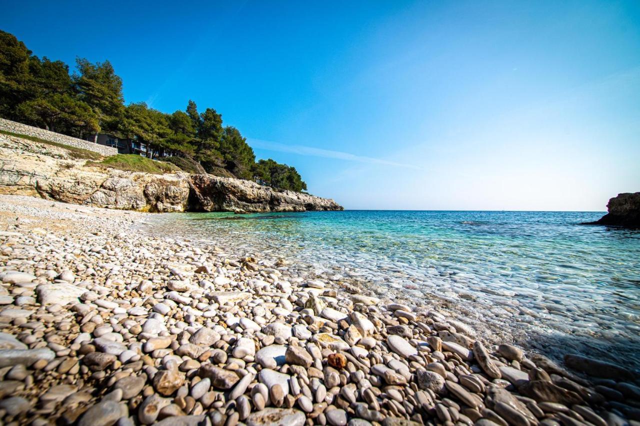 Villa Krasa Sea View Apartmants With Pool Ližnjan Eksteriør bilde